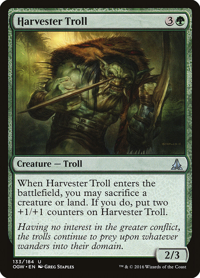 Harvester Troll [Oath of the Gatewatch] | Gamers Paradise