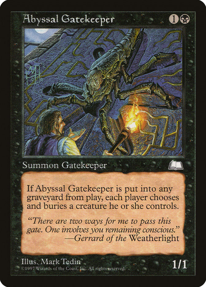Abyssal Gatekeeper [Weatherlight] | Gamers Paradise