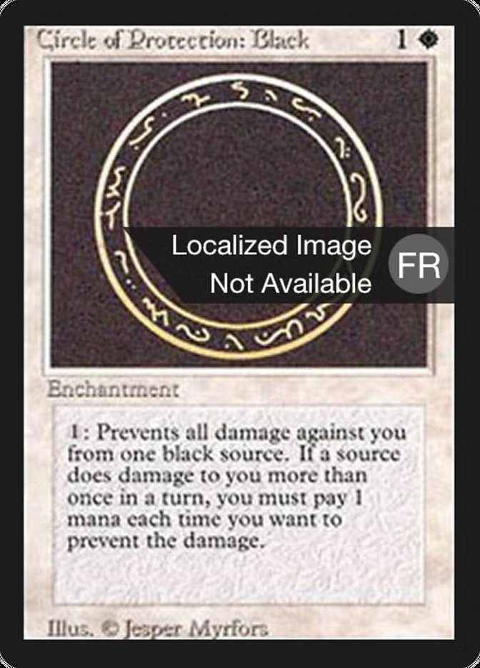 Circle of Protection: Black [Foreign Black Border] | Gamers Paradise