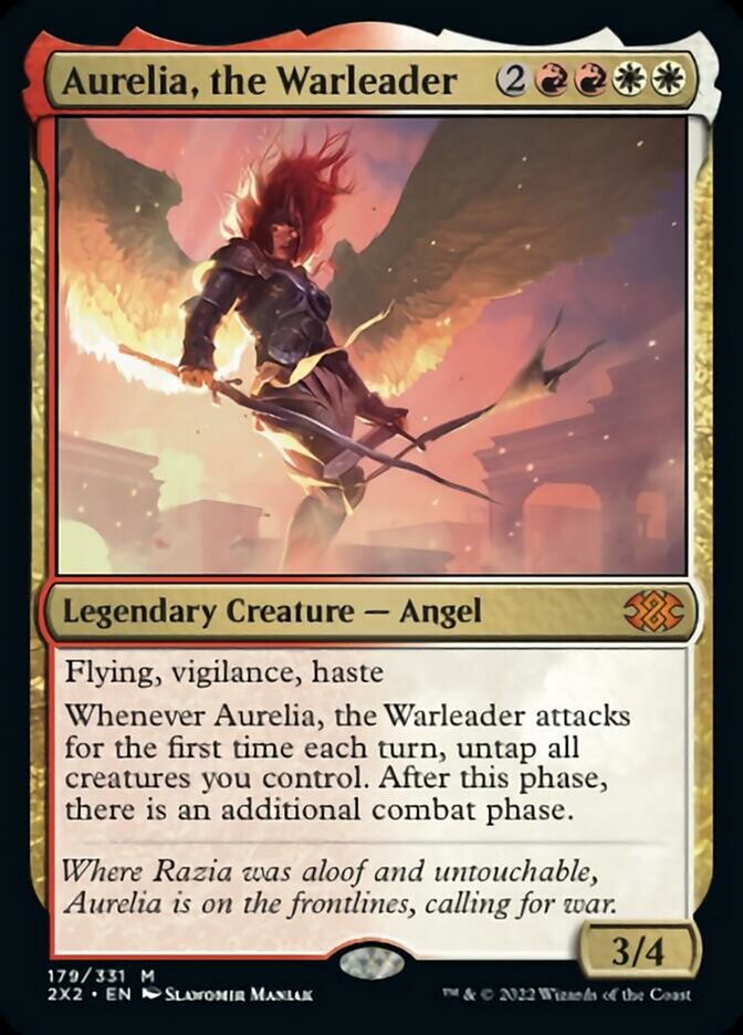 Aurelia, the Warleader [Double Masters 2022] | Gamers Paradise