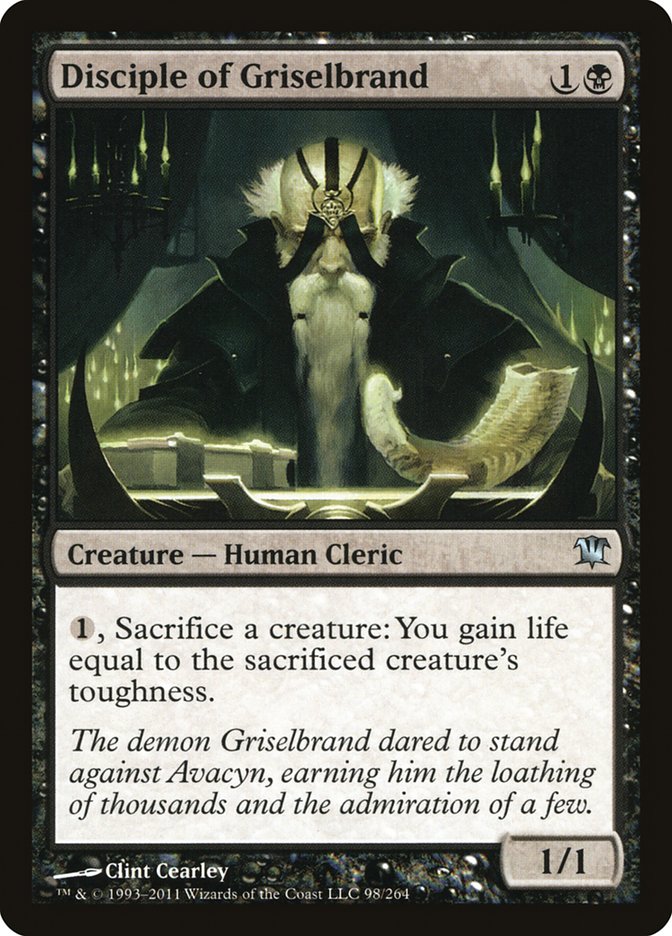 Disciple of Griselbrand [Innistrad] | Gamers Paradise