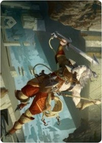 Cliffhaven Sell-Sword Art Card [Zendikar Rising Art Series] | Gamers Paradise