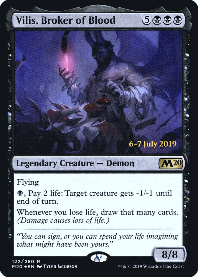 Vilis, Broker of Blood [Core Set 2020 Prerelease Promos] | Gamers Paradise