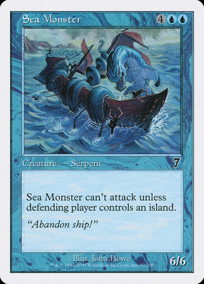 Sea Monster [Seventh Edition] | Gamers Paradise