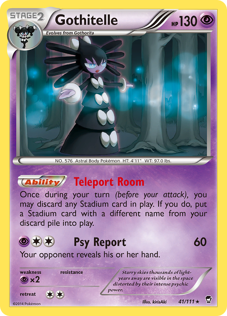 Gothitelle (41/111) [XY: Furious Fists] | Gamers Paradise