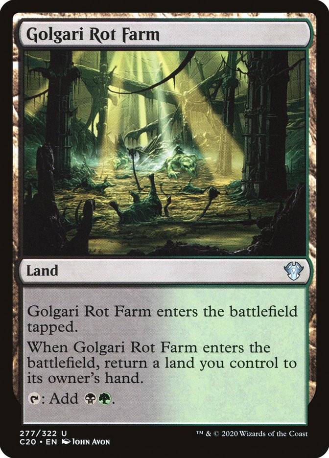 Golgari Rot Farm [Commander 2020] | Gamers Paradise