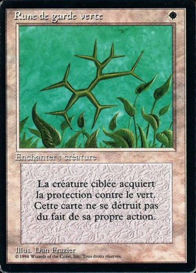 Green Ward [Foreign Black Border] | Gamers Paradise