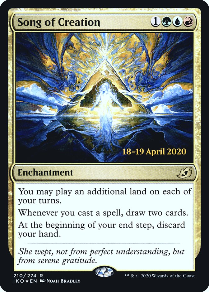 Song of Creation [Ikoria: Lair of Behemoths Prerelease Promos] | Gamers Paradise