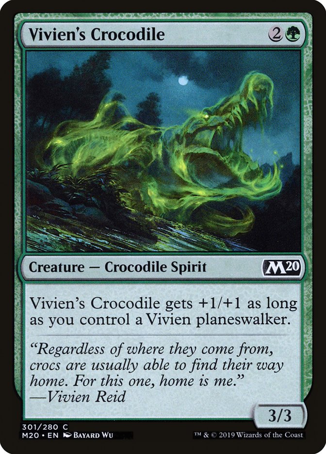 Vivien's Crocodile [Core Set 2020] | Gamers Paradise