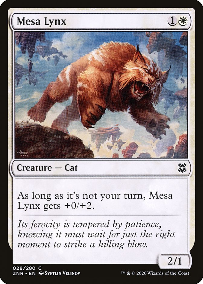 Mesa Lynx [Zendikar Rising] | Gamers Paradise