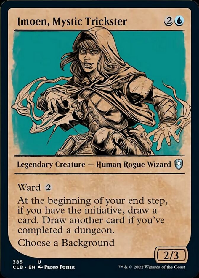 Imoen, Mystic Trickster (Showcase) [Commander Legends: Battle for Baldur's Gate] | Gamers Paradise
