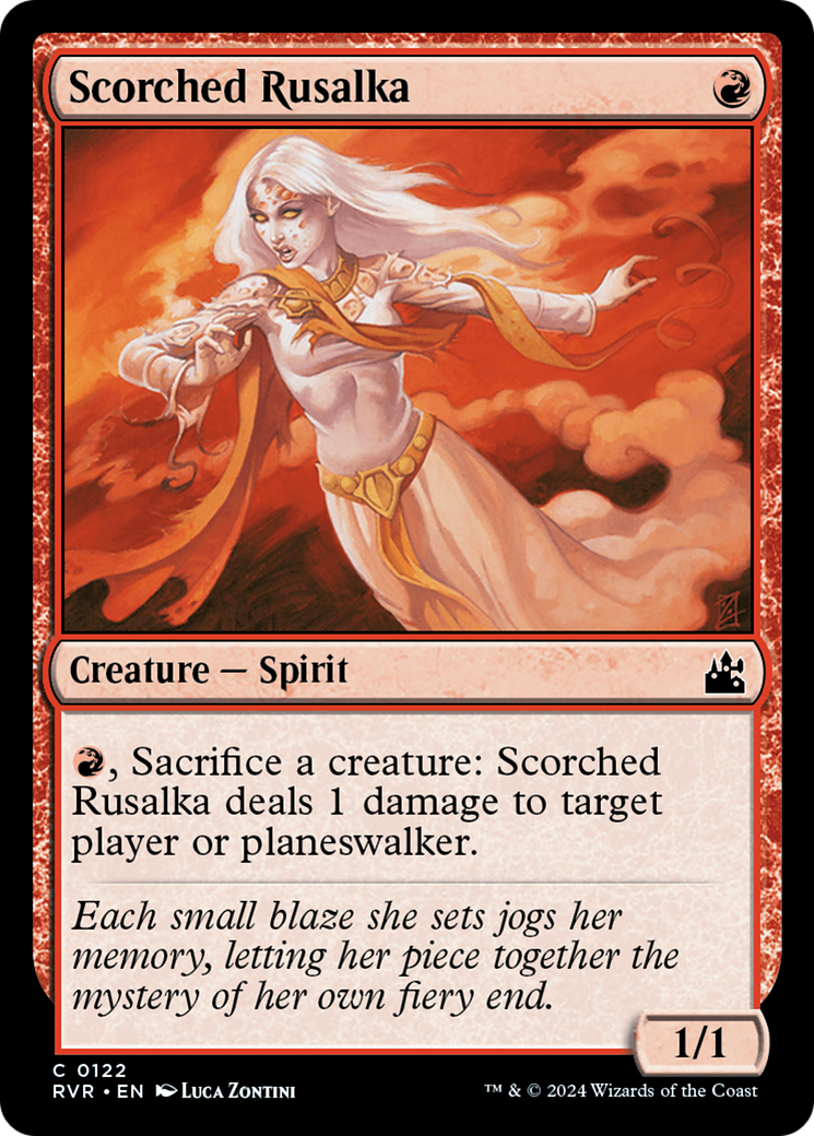 Scorched Rusalka [Ravnica Remastered] | Gamers Paradise