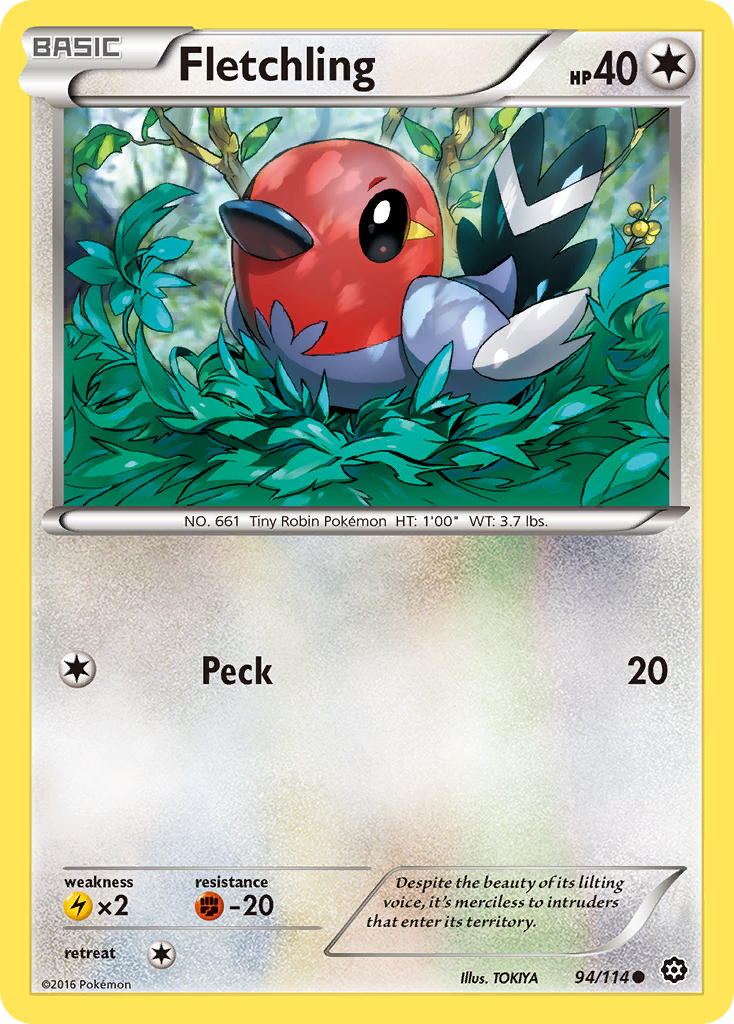 Fletchling (94/114) [XY: Steam Siege] | Gamers Paradise