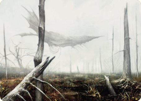 Swamp Art Card [Dominaria United Art Series] | Gamers Paradise