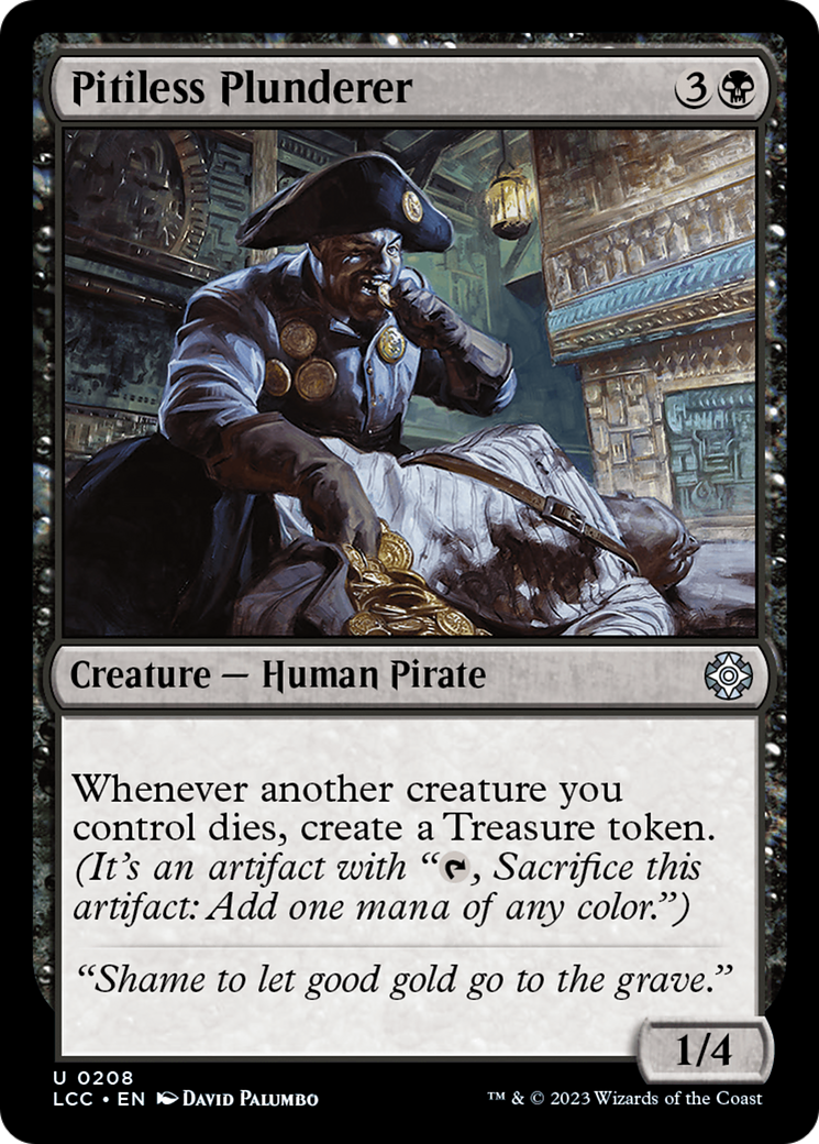 Pitiless Plunderer [The Lost Caverns of Ixalan Commander] | Gamers Paradise