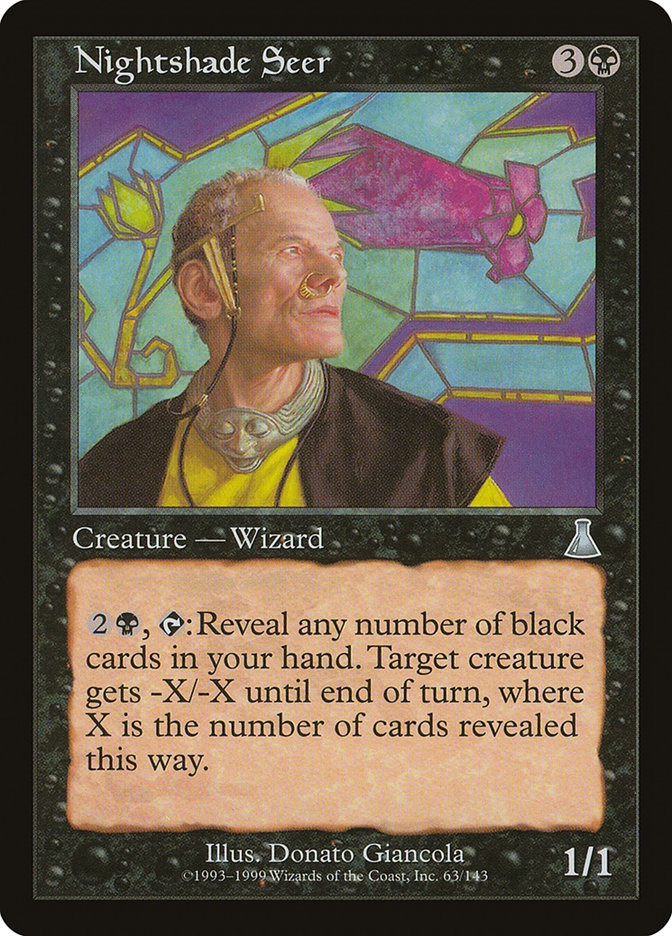 Nightshade Seer [Urza's Destiny] | Gamers Paradise