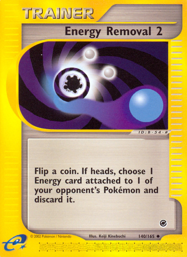 Energy Removal 2 (140/165) [Expedition: Base Set] | Gamers Paradise