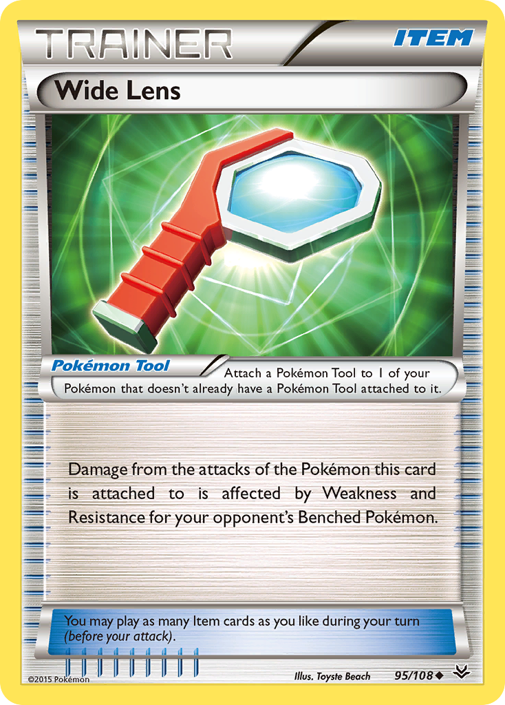 Wide Lens (95/108) [XY: Roaring Skies] | Gamers Paradise