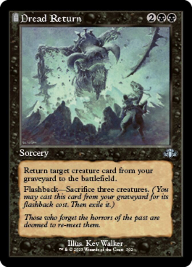 Dread Return (Retro) [Dominaria Remastered] | Gamers Paradise