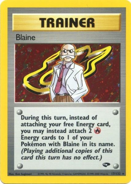 Blaine (17/132) [Gym Challenge Unlimited] | Gamers Paradise