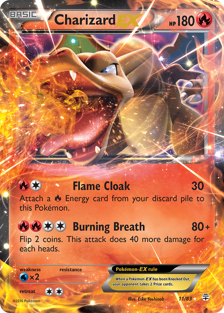 Charizard EX (11/83) [XY: Generations] | Gamers Paradise