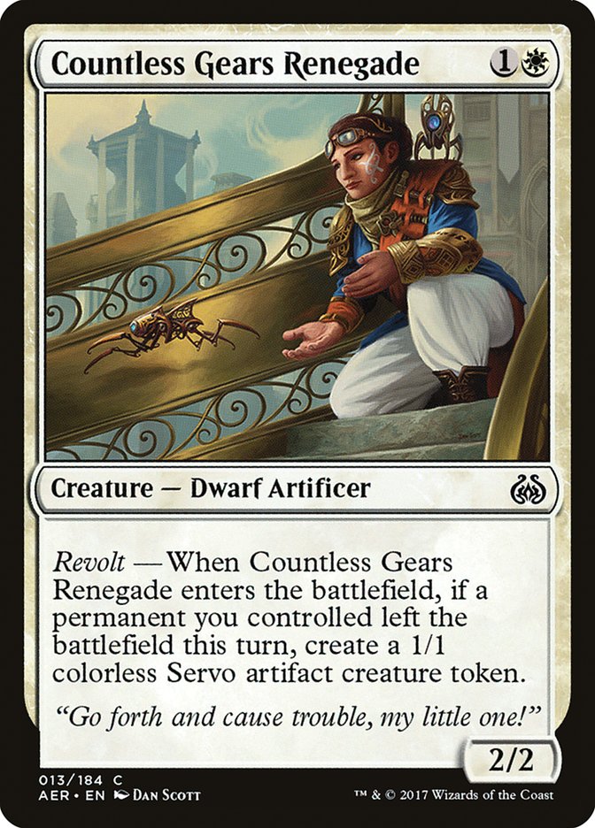 Countless Gears Renegade [Aether Revolt] | Gamers Paradise