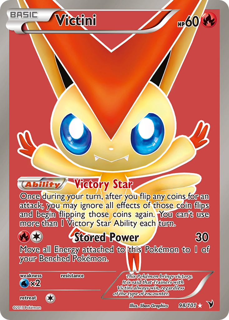 Victini (98/101) [Black & White: Noble Victories] | Gamers Paradise