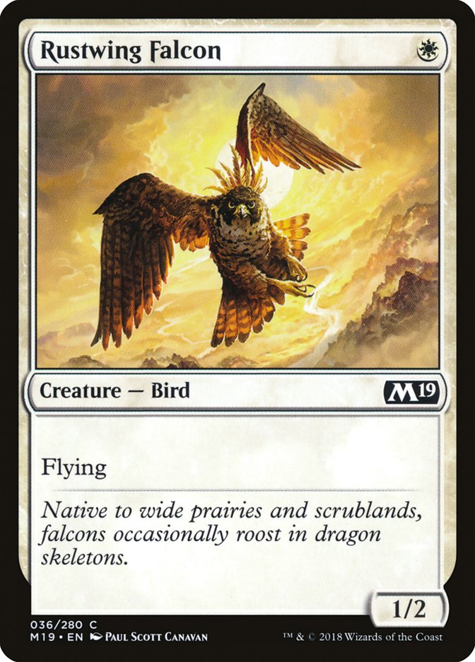 Rustwing Falcon [Core Set 2019] | Gamers Paradise