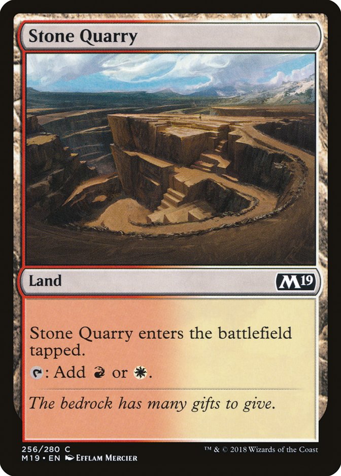 Stone Quarry [Core Set 2019] | Gamers Paradise