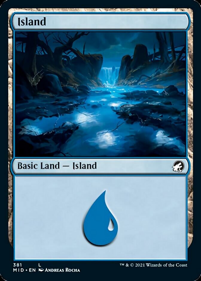 Island (381) [Innistrad: Midnight Hunt] | Gamers Paradise