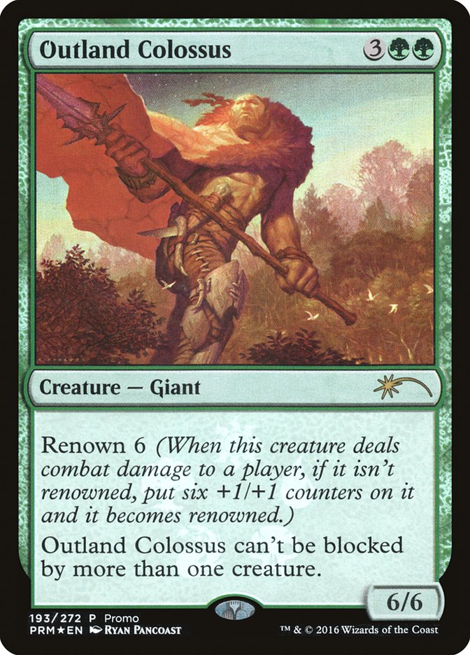 Outland Colossus [Resale Promos] | Gamers Paradise