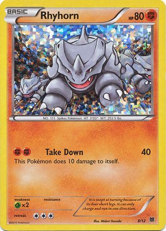 Rhyhorn (8/12) [McDonald's Promos: 2015 Collection] | Gamers Paradise