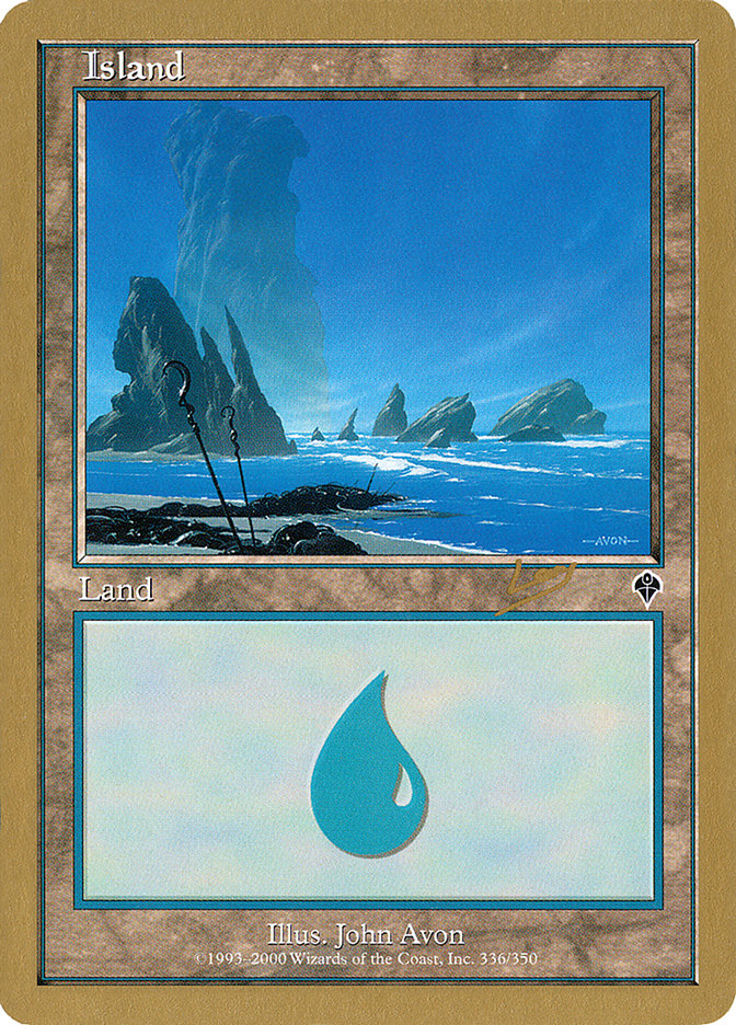 Island (rl336) (Raphael Levy) [World Championship Decks 2002] | Gamers Paradise