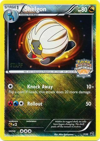 Shelgon (7/20) (Regional Championship Promo Staff) [Black & White: Dragon Vault] | Gamers Paradise