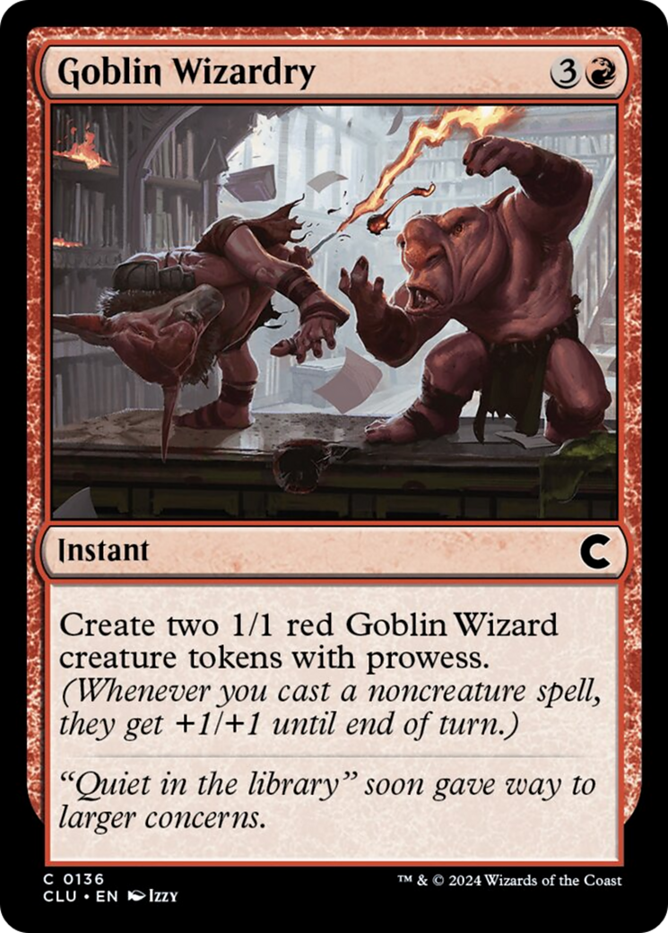 Goblin Wizardry [Ravnica: Clue Edition] | Gamers Paradise