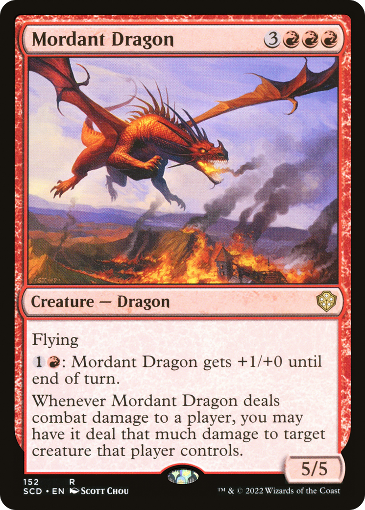 Mordant Dragon [Starter Commander Decks] | Gamers Paradise