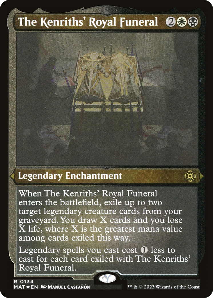 The Kenriths' Royal Funeral (Foil Etched) [March of the Machine: The Aftermath] | Gamers Paradise