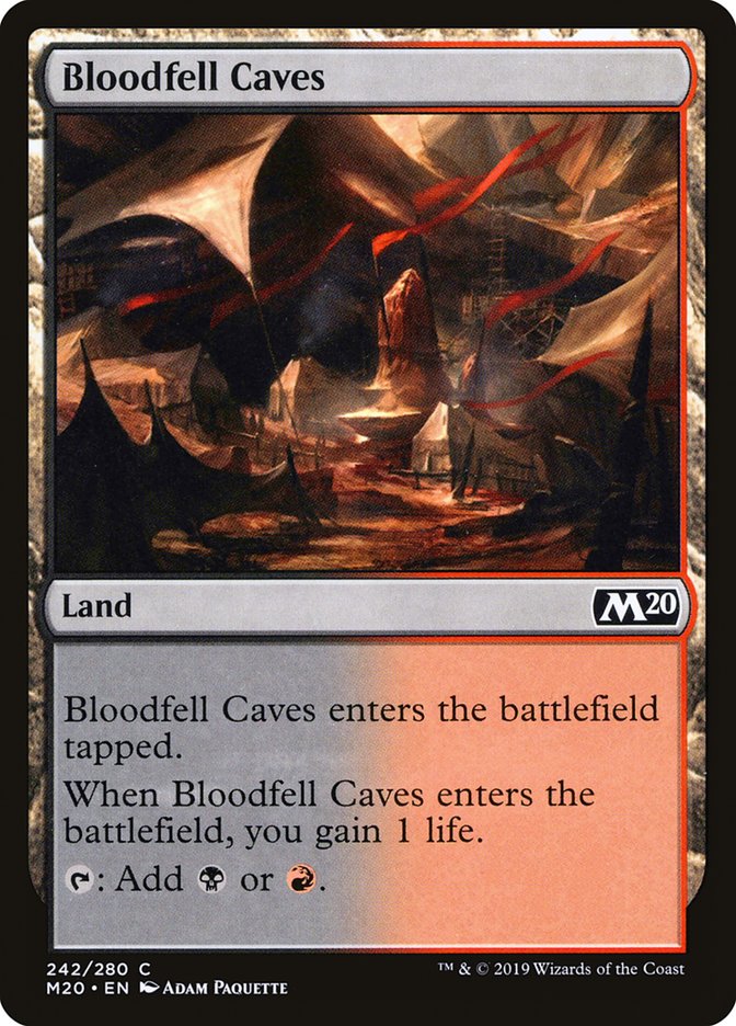 Bloodfell Caves [Core Set 2020] | Gamers Paradise