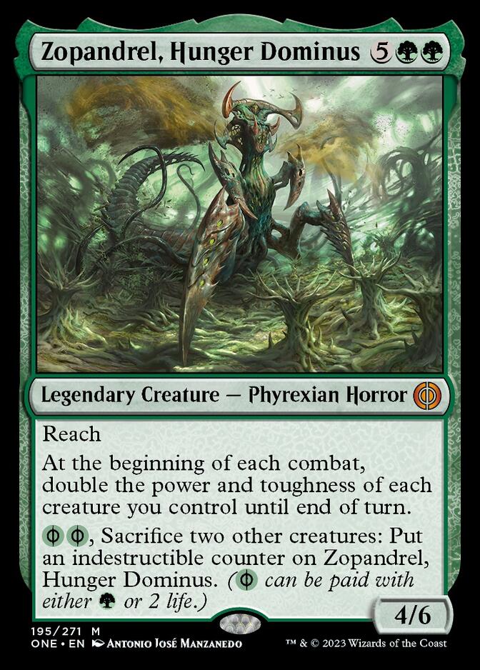 Zopandrel, Hunger Dominus [Phyrexia: All Will Be One] | Gamers Paradise