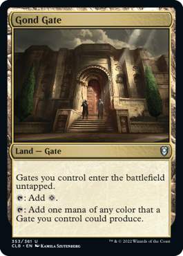 Gond Gate [Commander Legends: Battle for Baldur's Gate] | Gamers Paradise