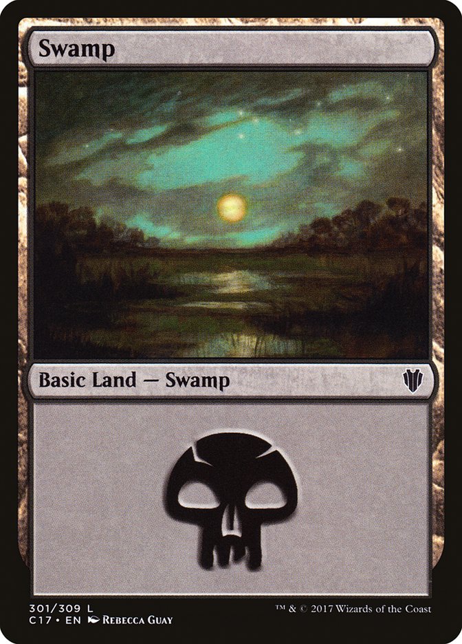 Swamp (301) [Commander 2017] | Gamers Paradise