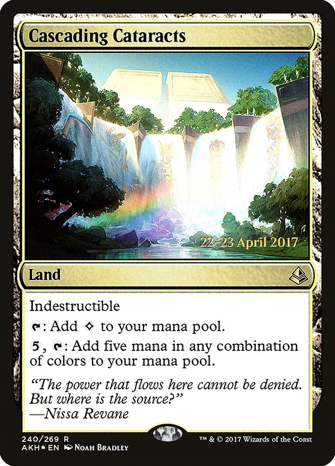 Cascading Cataracts [Amonkhet Prerelease Promos] | Gamers Paradise