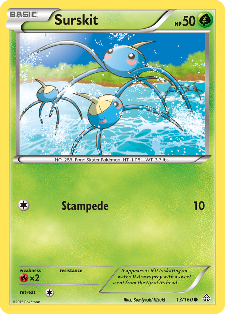 Surskit (13/160) [XY: Primal Clash] | Gamers Paradise