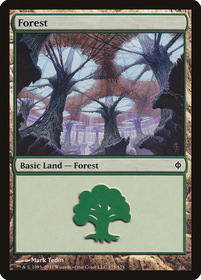 Forest (175) [New Phyrexia] | Gamers Paradise