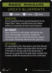 Urza's Blueprints (Magic Minigame) [The Brothers' War Minigame] | Gamers Paradise