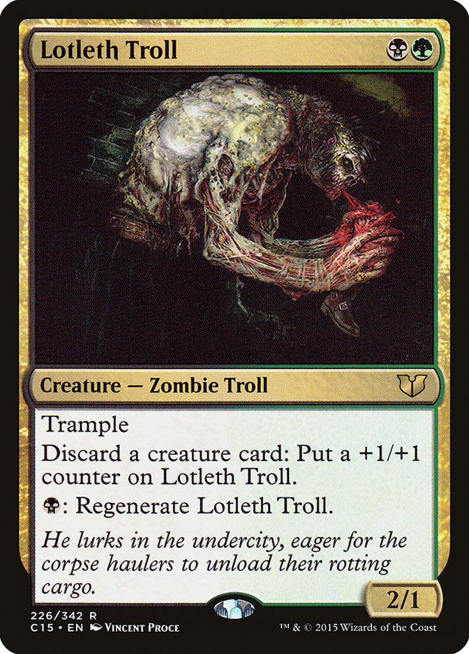 Lotleth Troll [Commander 2015] | Gamers Paradise
