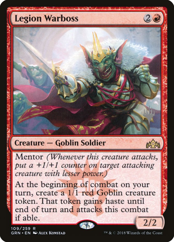 Legion Warboss (Promo Pack) [Guilds of Ravnica Promos] | Gamers Paradise