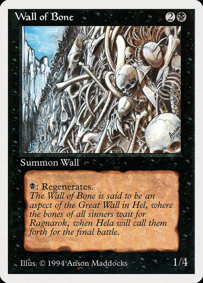 Wall of Bone [Summer Magic / Edgar] | Gamers Paradise