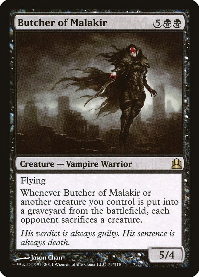 Butcher of Malakir [Commander 2011] | Gamers Paradise