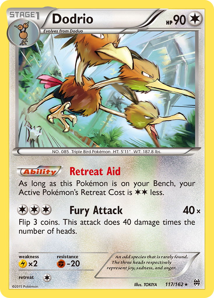 Dodrio (117/162) [XY: BREAKthrough] | Gamers Paradise